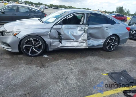 2020 Honda Accord Sport из США, поврежденный, VIN 1HGCV1F32LA080455